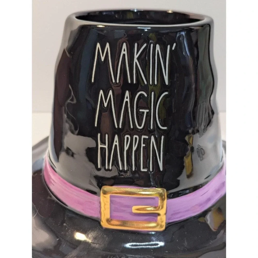 Rae Dunn Halloween witch‎ hat canister